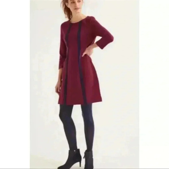 Boden Anita Ottoman Tunic Dress size 14R - Picture 3 of 11